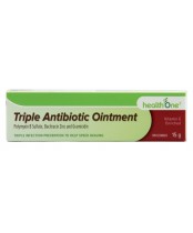 health One Triple Antibiotic Ointment Vitamin E Enriched